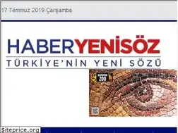 Sites similar to haberyenisoz.com