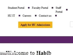 Sites similar to habib.edu.pk
