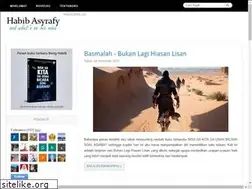 Sites similar to habibasyrafy.com