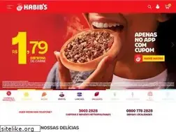 Sites similar to habibs.com.br
