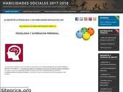 Sites similar to habilidades-sociales.com