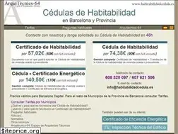Sites similar to habitabilidadcedula.es