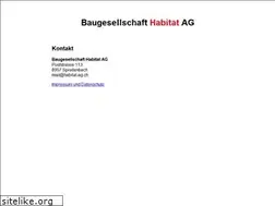 Sites similar to habitat-ag.ch