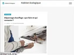 Sites similar to habitat-ecologique.org