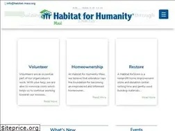 Sites similar to habitat-maui.org
