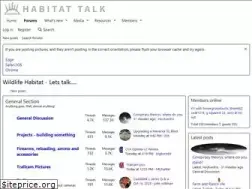 Sites similar to habitat-talk.com