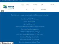 Sites similar to habitatcolorado.org