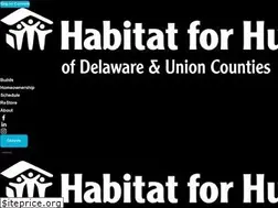 Sites similar to habitatdelawareunion.org