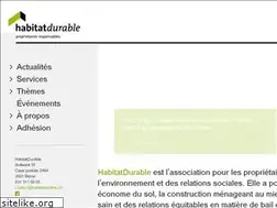 Sites similar to habitatdurable.ch