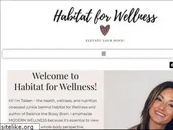 Sites similar to habitatforwellness.com