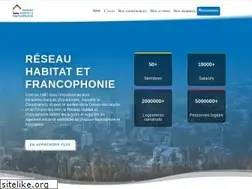 Sites similar to habitatfrancophonie.org