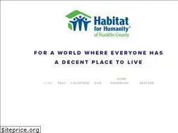 Sites similar to habitatfranklinpa.org