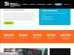 Sites similar to habitatguate.org