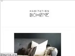 Sites similar to habitationboheme.com