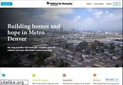 Sites similar to habitatmetrodenver.org