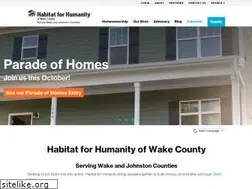 Sites similar to habitatwake.org
