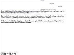 Sites similar to habitatwaukesha.org