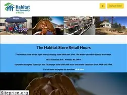Sites similar to habitatwausau.org