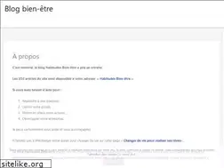 Sites similar to habitudes-bien-etre.com