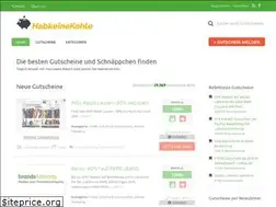 Sites similar to habkeinekohle.de