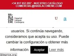 Sites similar to hablaconene.com