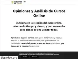Sites similar to hablamosdecursos.com