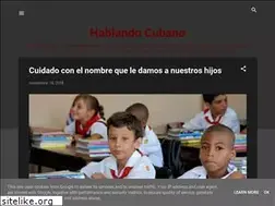 Sites similar to hablandocubano.blogspot.com