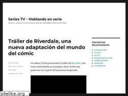 Sites similar to hablandoenserie.com