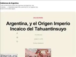 Sites similar to hablemosdeargentina.com