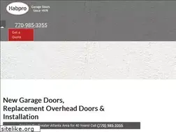 Sites similar to habprogaragedoors.com