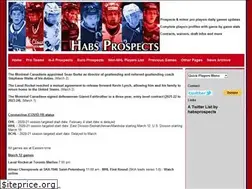 Sites similar to habsprospects.com