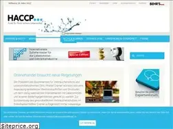 Sites similar to haccp.de