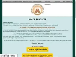 Sites similar to haccprendszer.hu