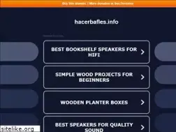 Sites similar to hacerbafles.info