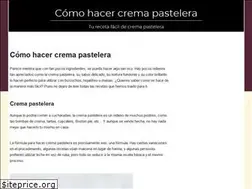 Sites similar to hacercremapastelera.com