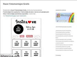 Sites similar to hacerfotomontajesgratis.com