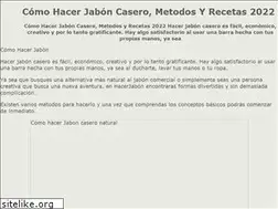 Sites similar to hacerjabon.com