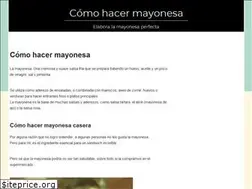 Sites similar to hacermayonesa.com