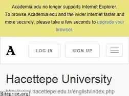 Sites similar to hacettepe.academia.edu