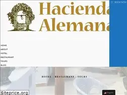 Sites similar to haciendaalemana.com