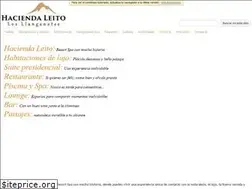 Sites similar to haciendaleito.com