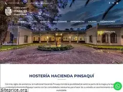 Sites similar to haciendapinsaqui.com
