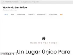 Sites similar to haciendasanfelipe.com
