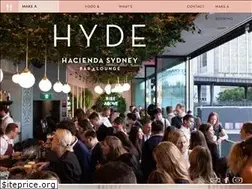 Sites similar to haciendasydney.com.au