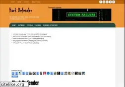 Sites similar to hack-defender.blogspot.com