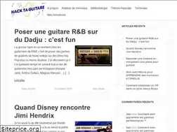 Sites similar to hack-ta-guitare.com