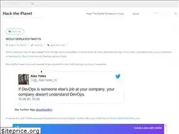 Sites similar to hack-the-planet.net