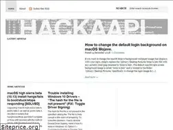 Sites similar to hackaapl.com