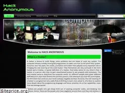 Sites similar to hackanonymous.com