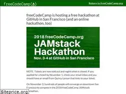 Sites similar to hackathon.freecodecamp.org